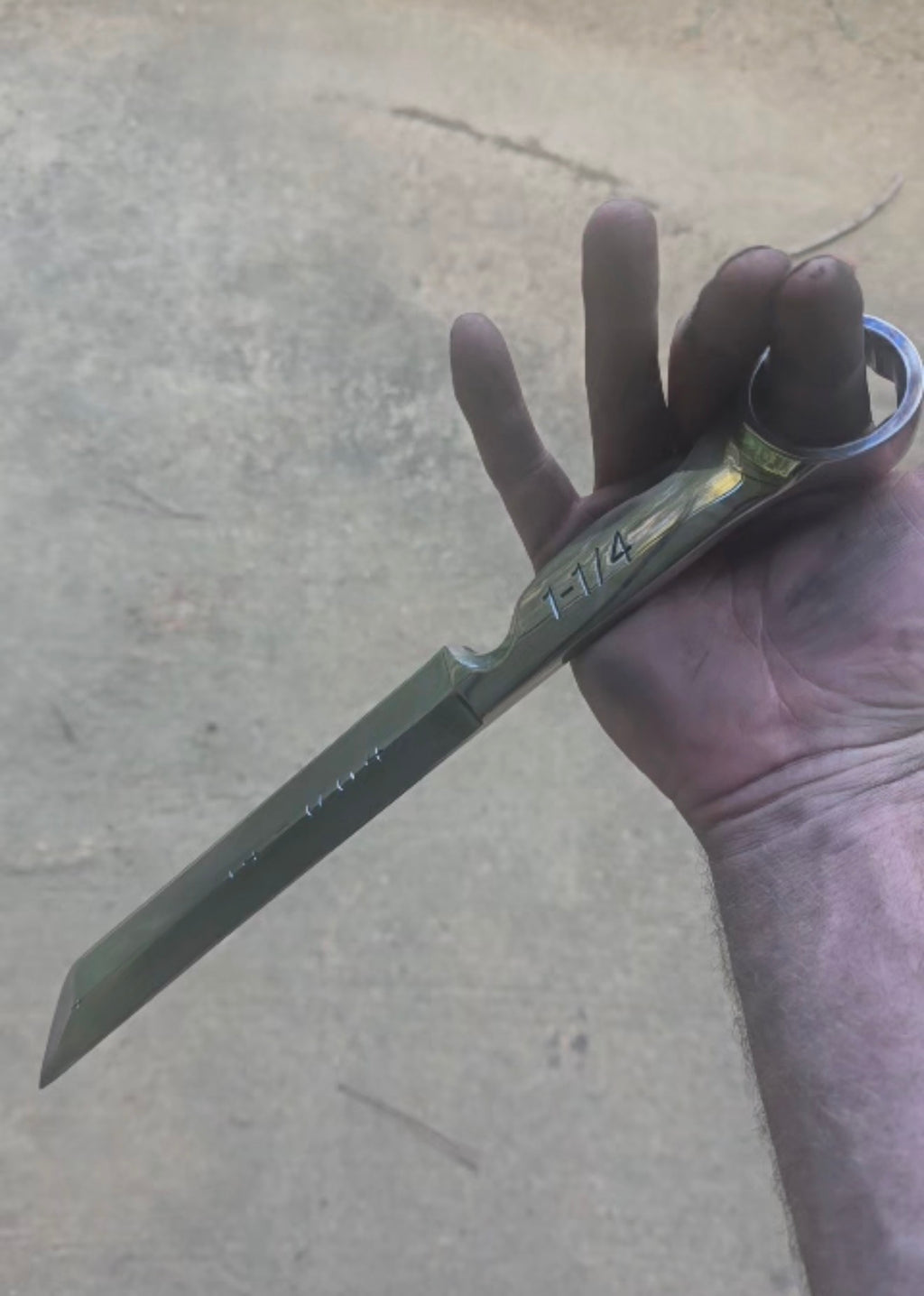 Made-to-Order Wrench Knife