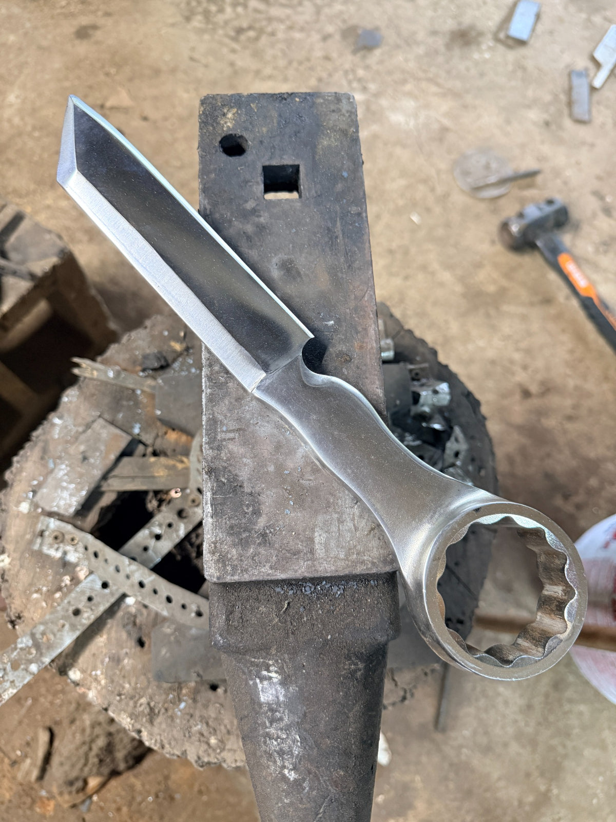 Made-to-Order Wrench Knife